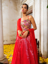 tara laal lehenga set