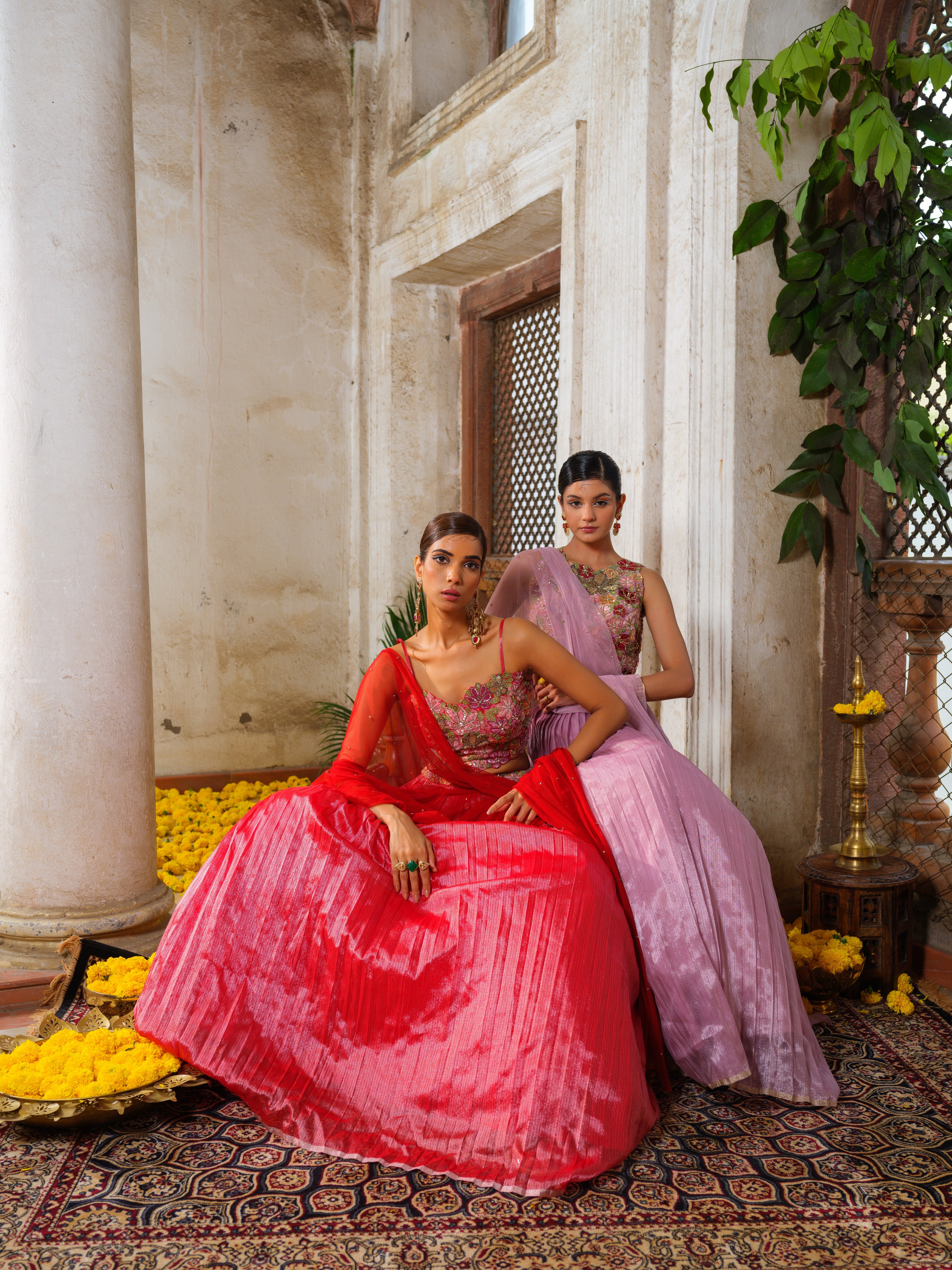 tara laal lehenga set