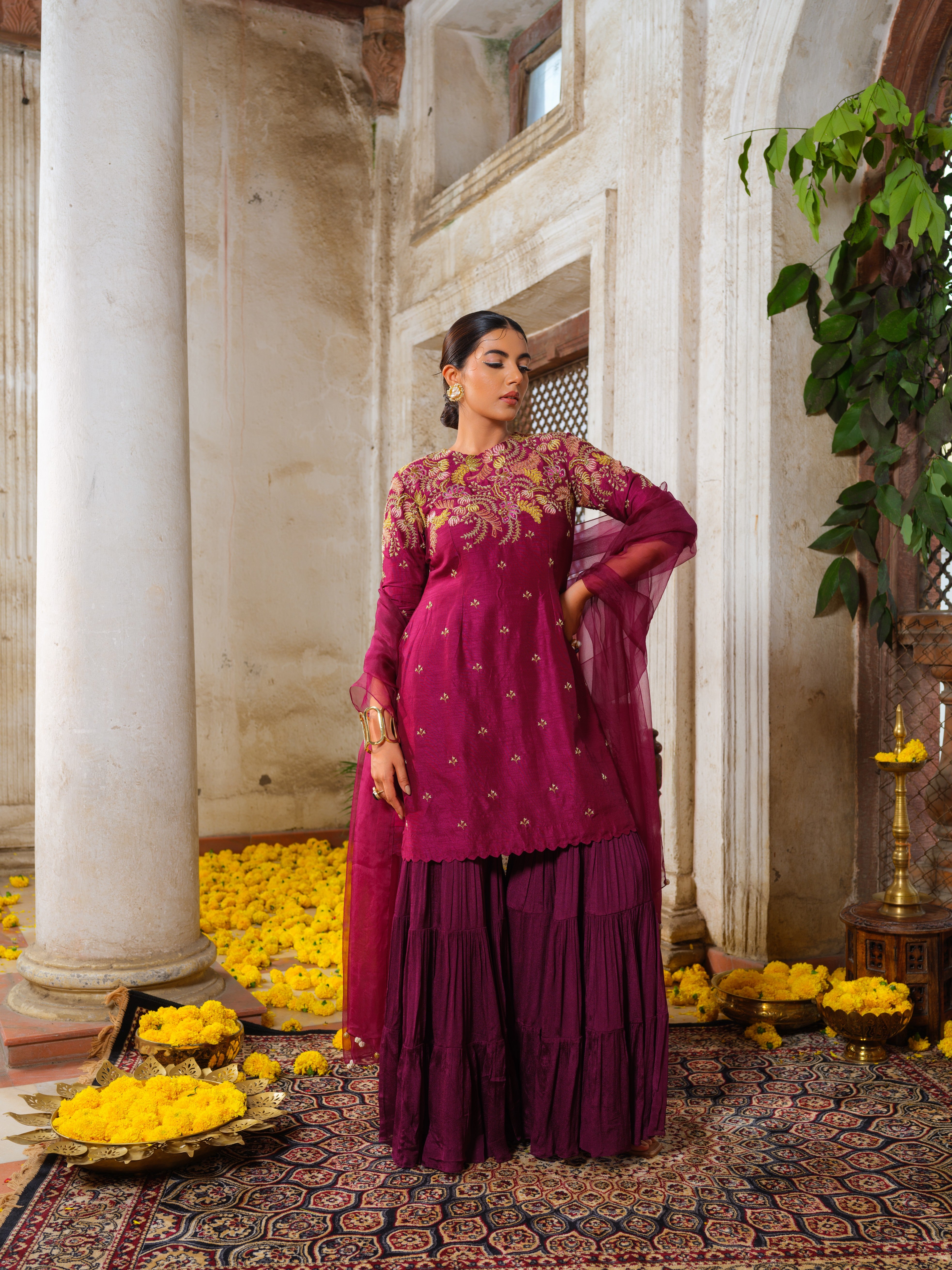 Aima kurtha set