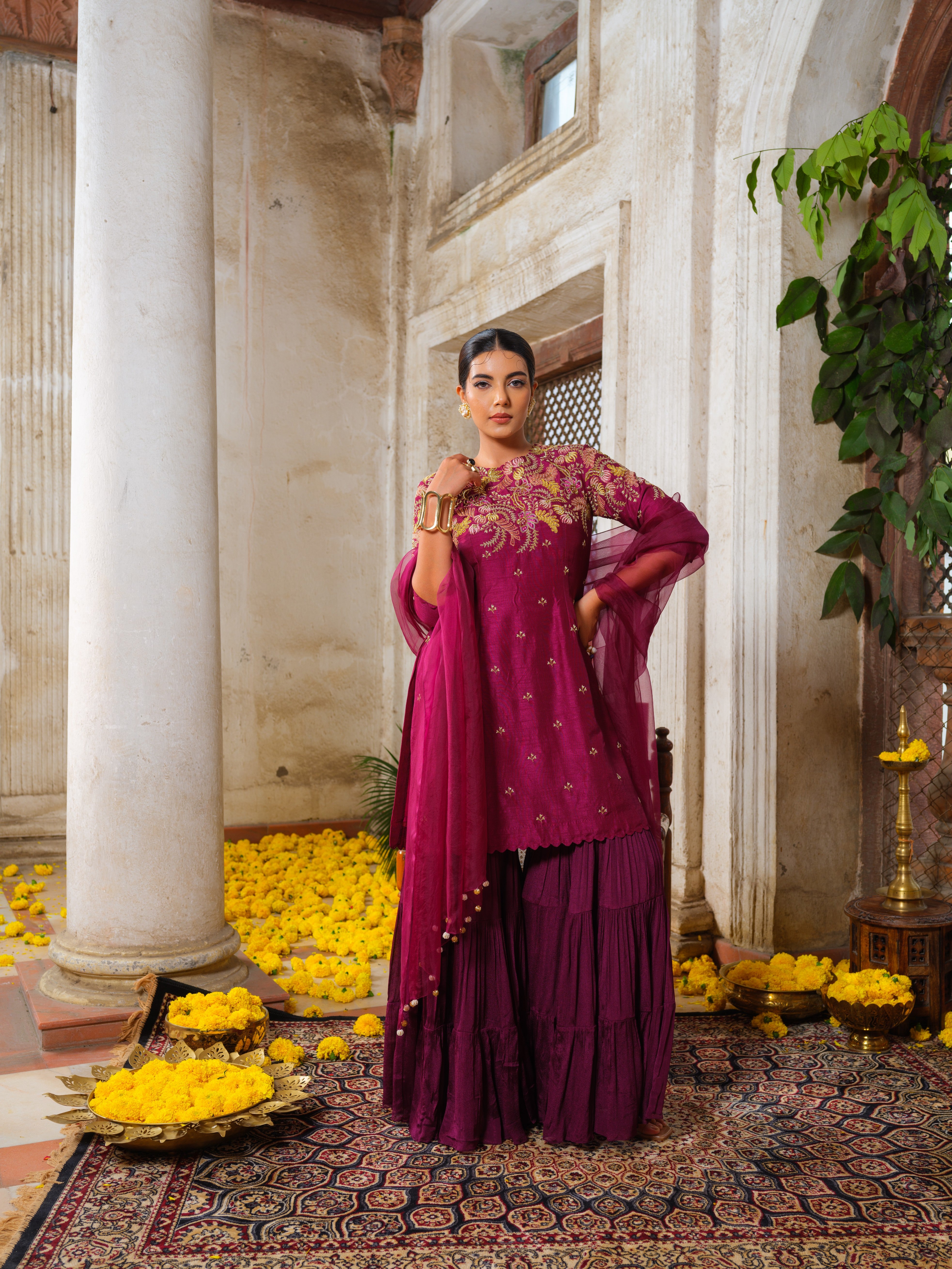 Aima kurtha set