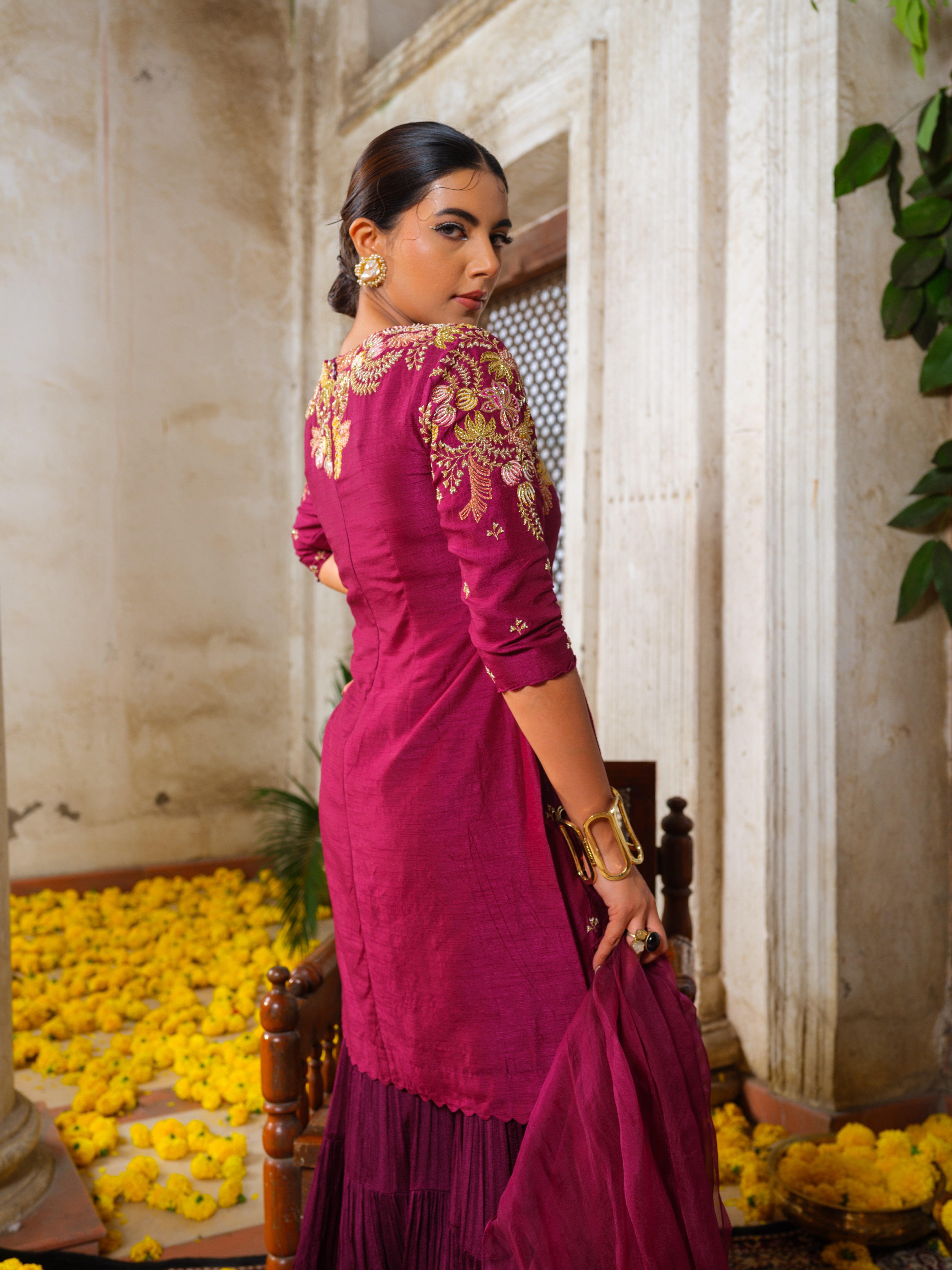 Aima kurtha set