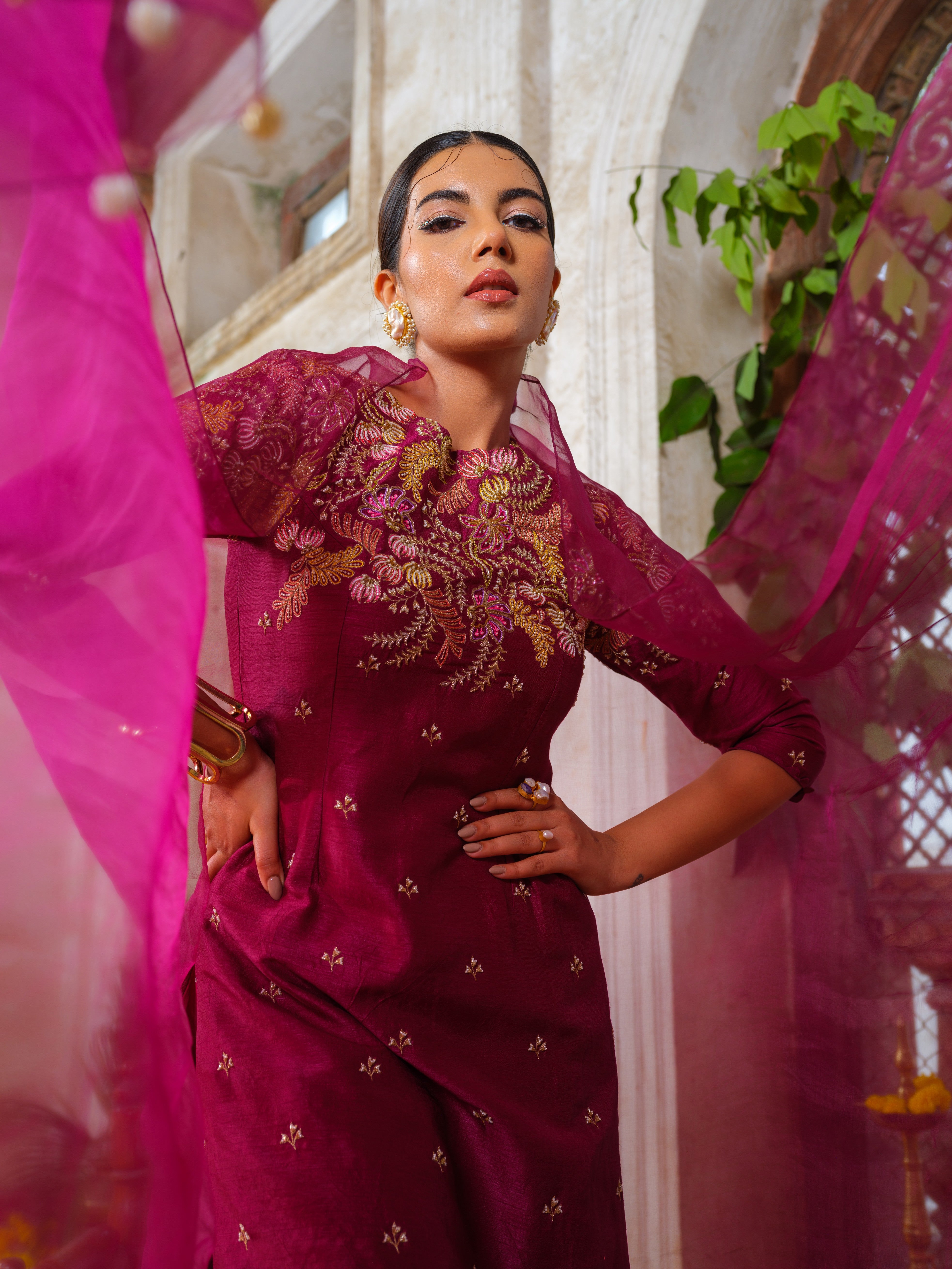 Aima kurtha set