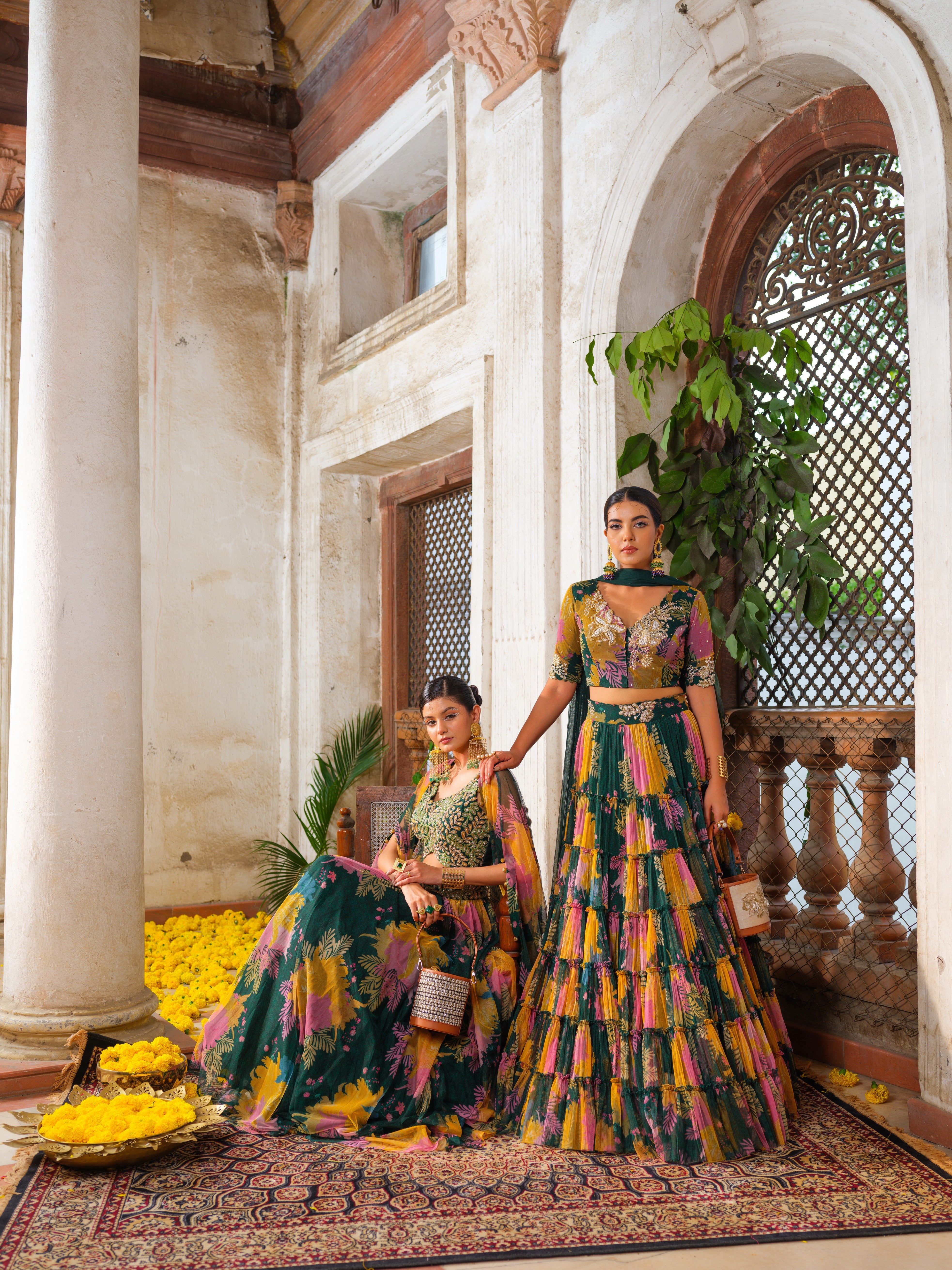 Heera lehenga set