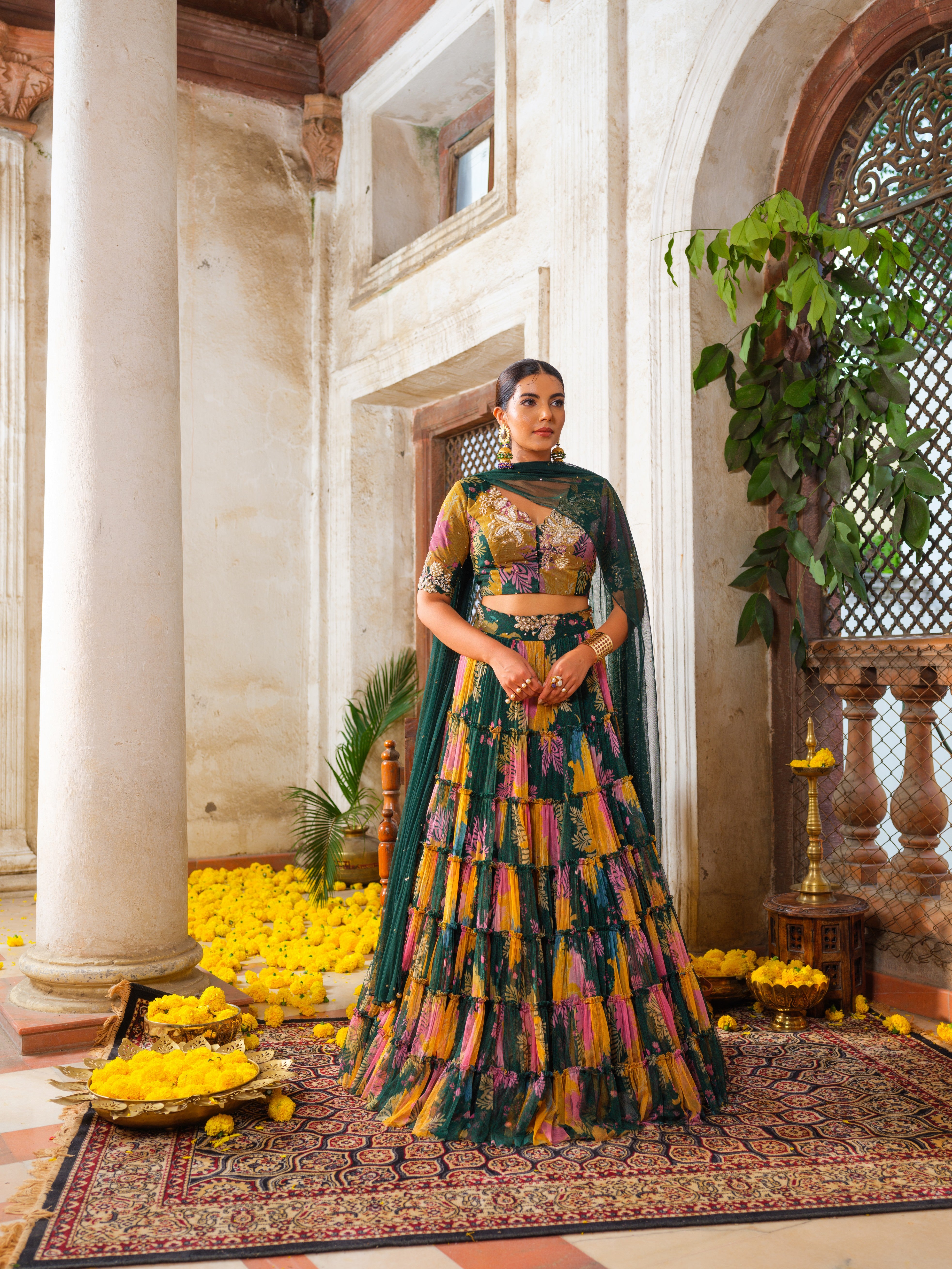 Heera lehenga set