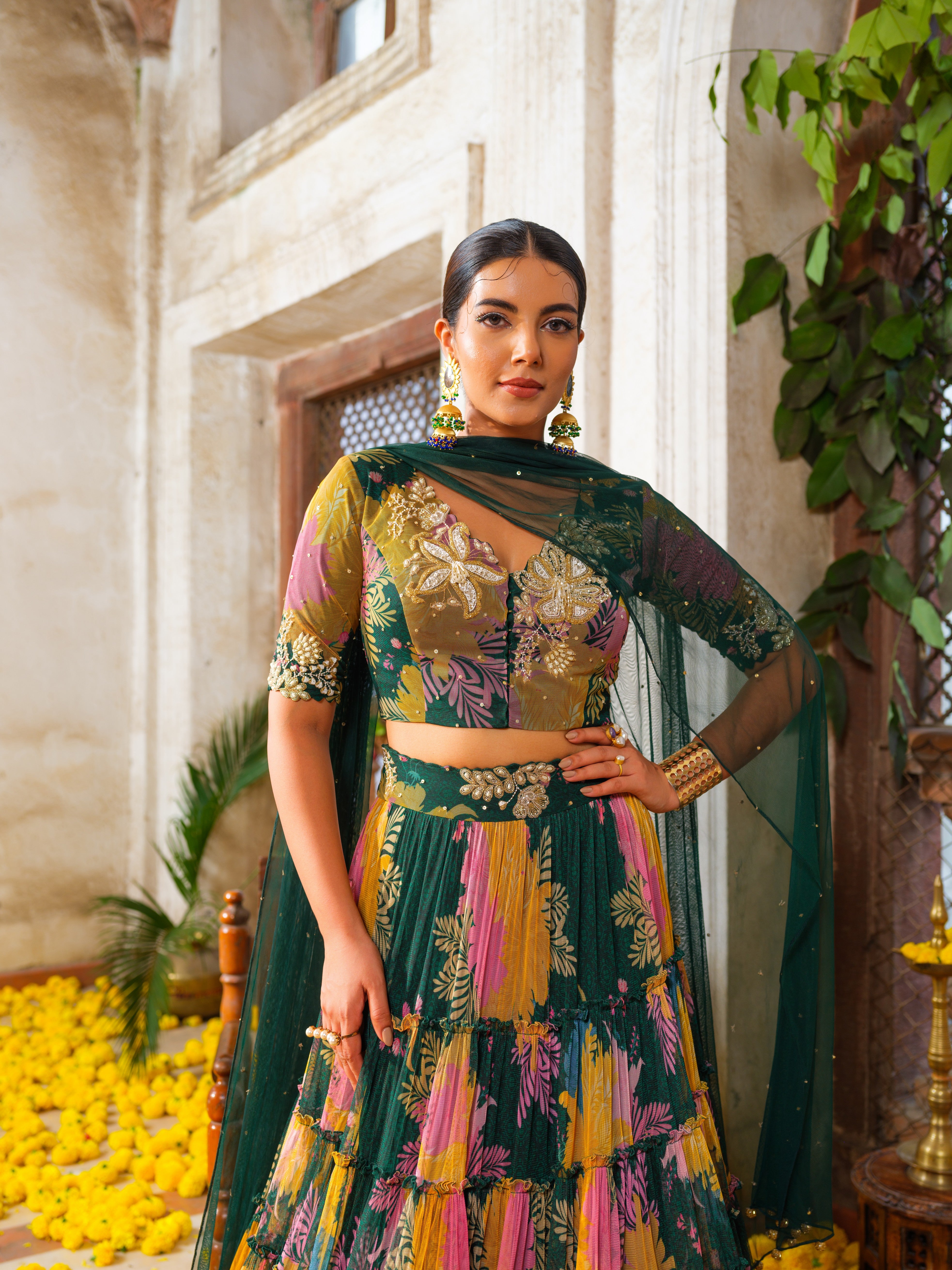 Heera lehenga set
