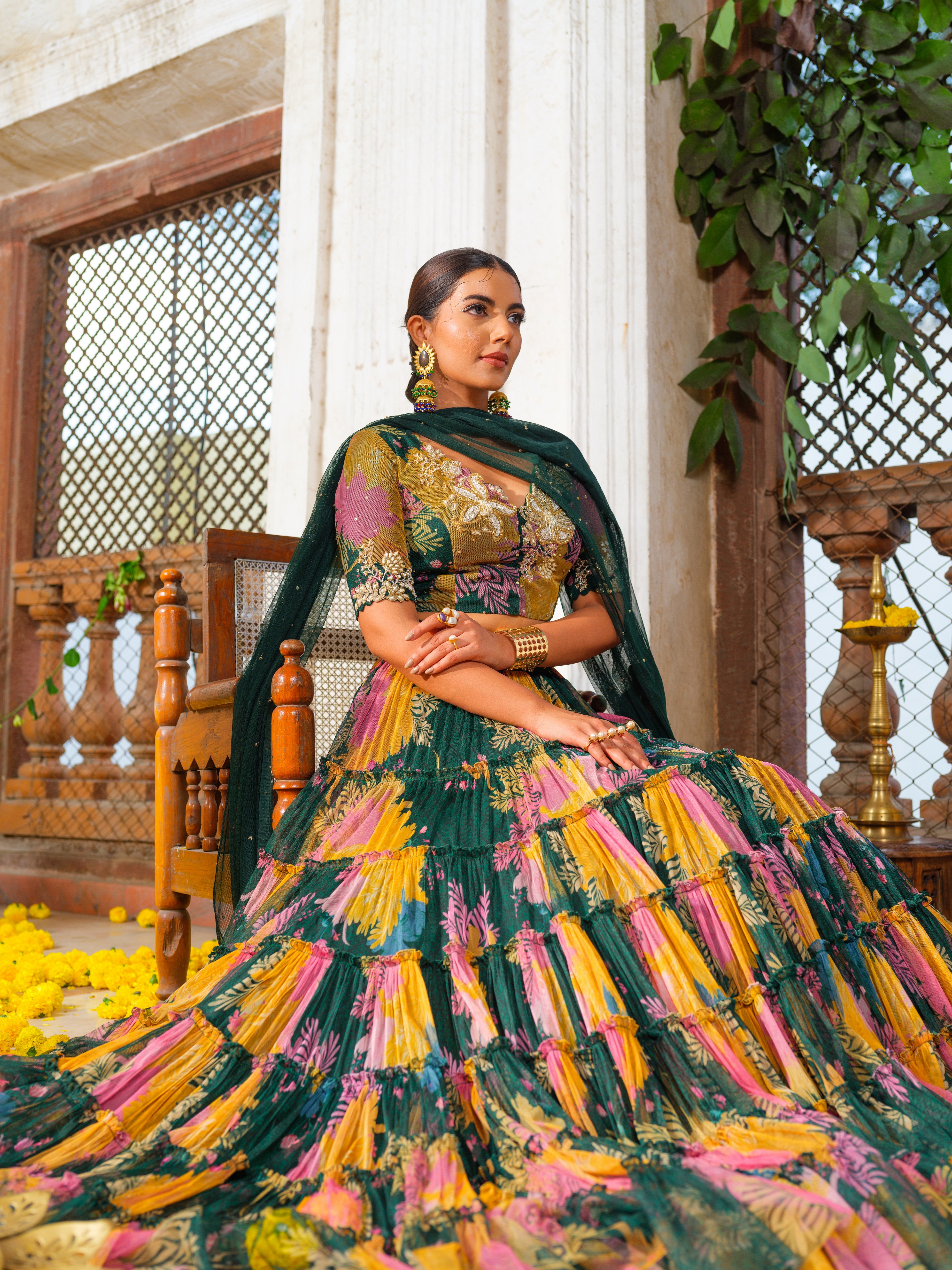 Heera lehenga set