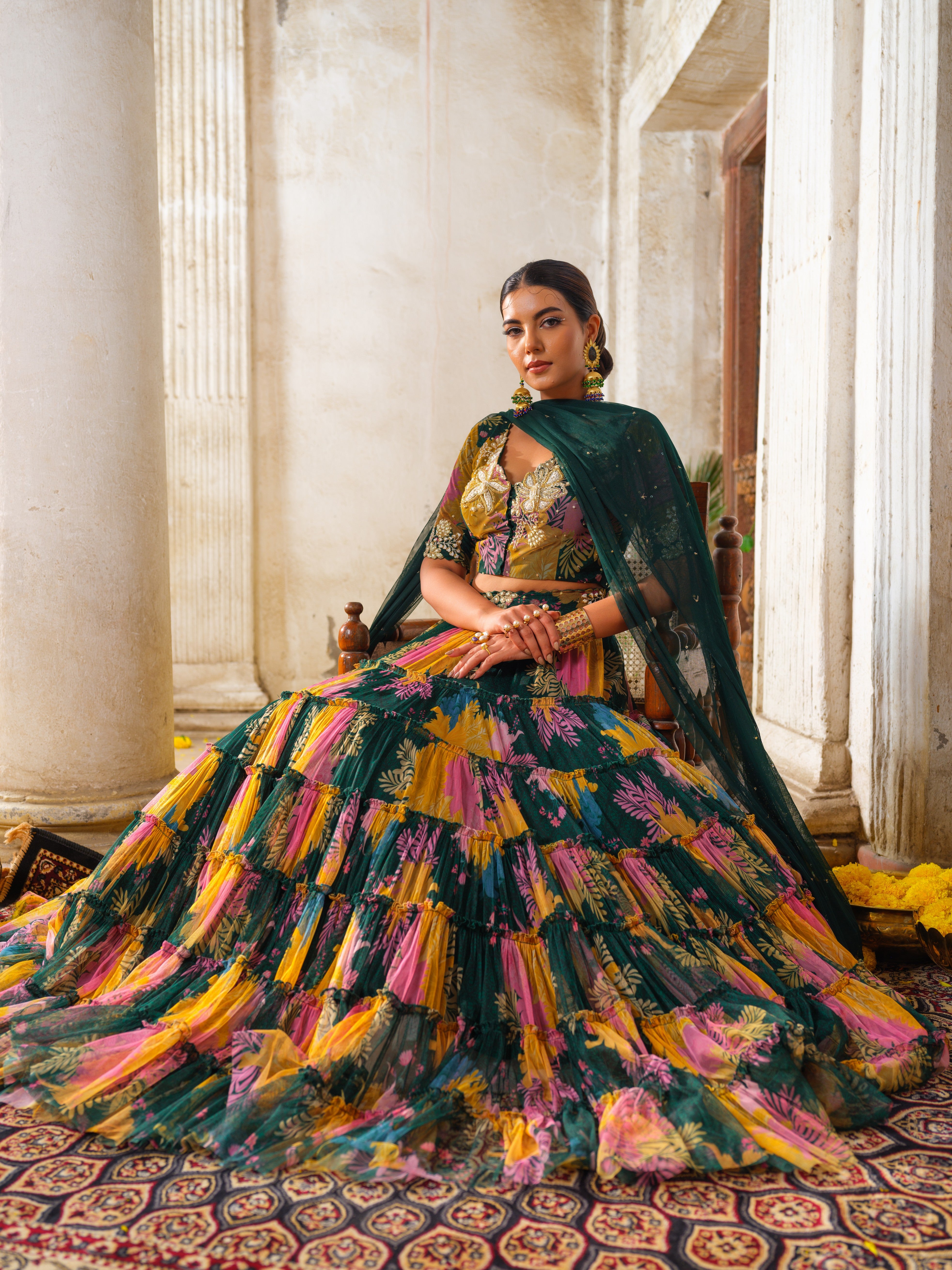 Heera lehenga set