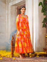 Gul tiered gown