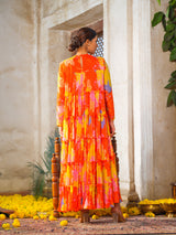 Gul tiered gown