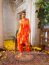 Gul ruffled tunic set