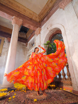 Gul tiered gown