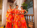 Gul tiered gown