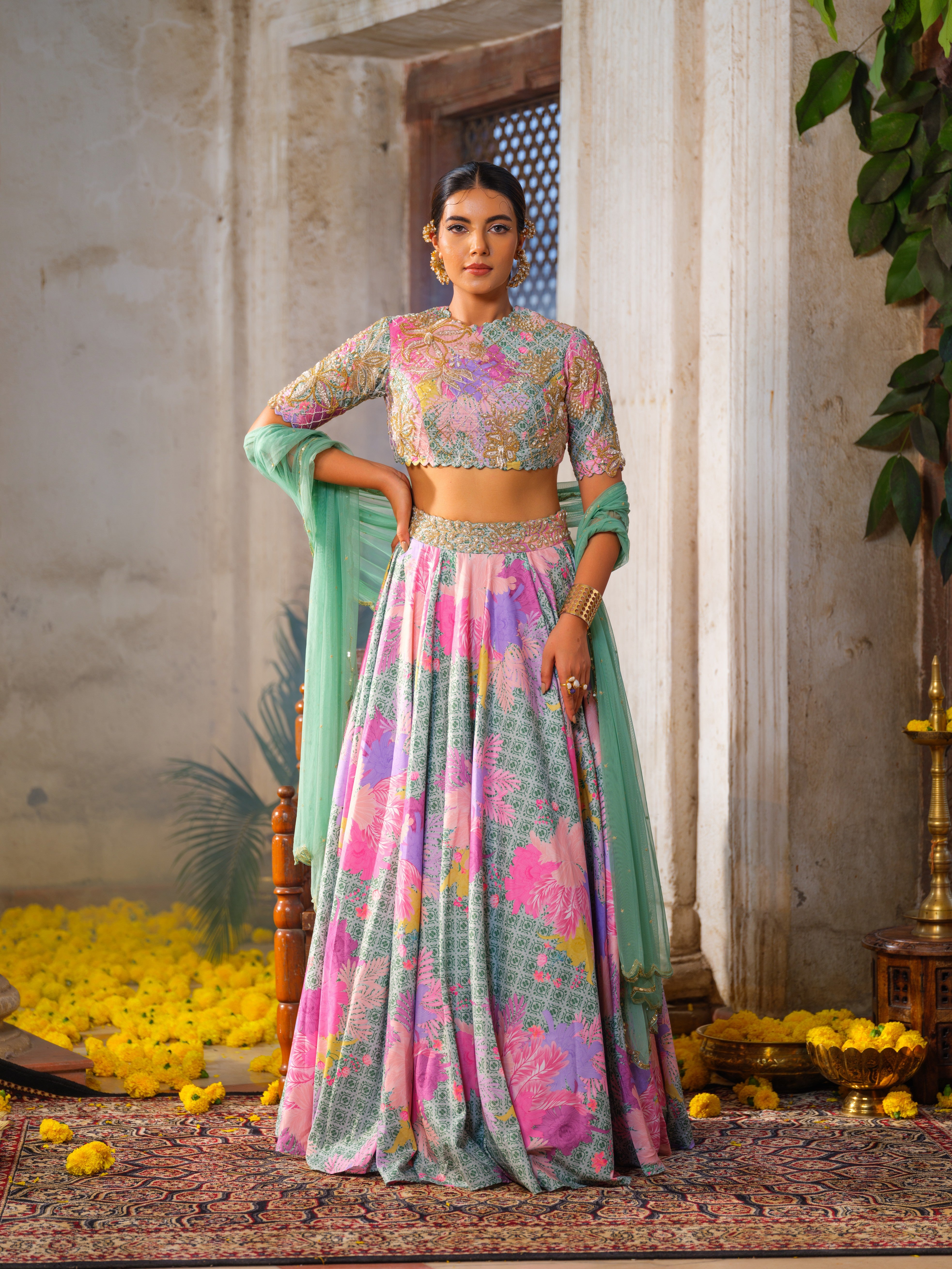 Aira lehenga set