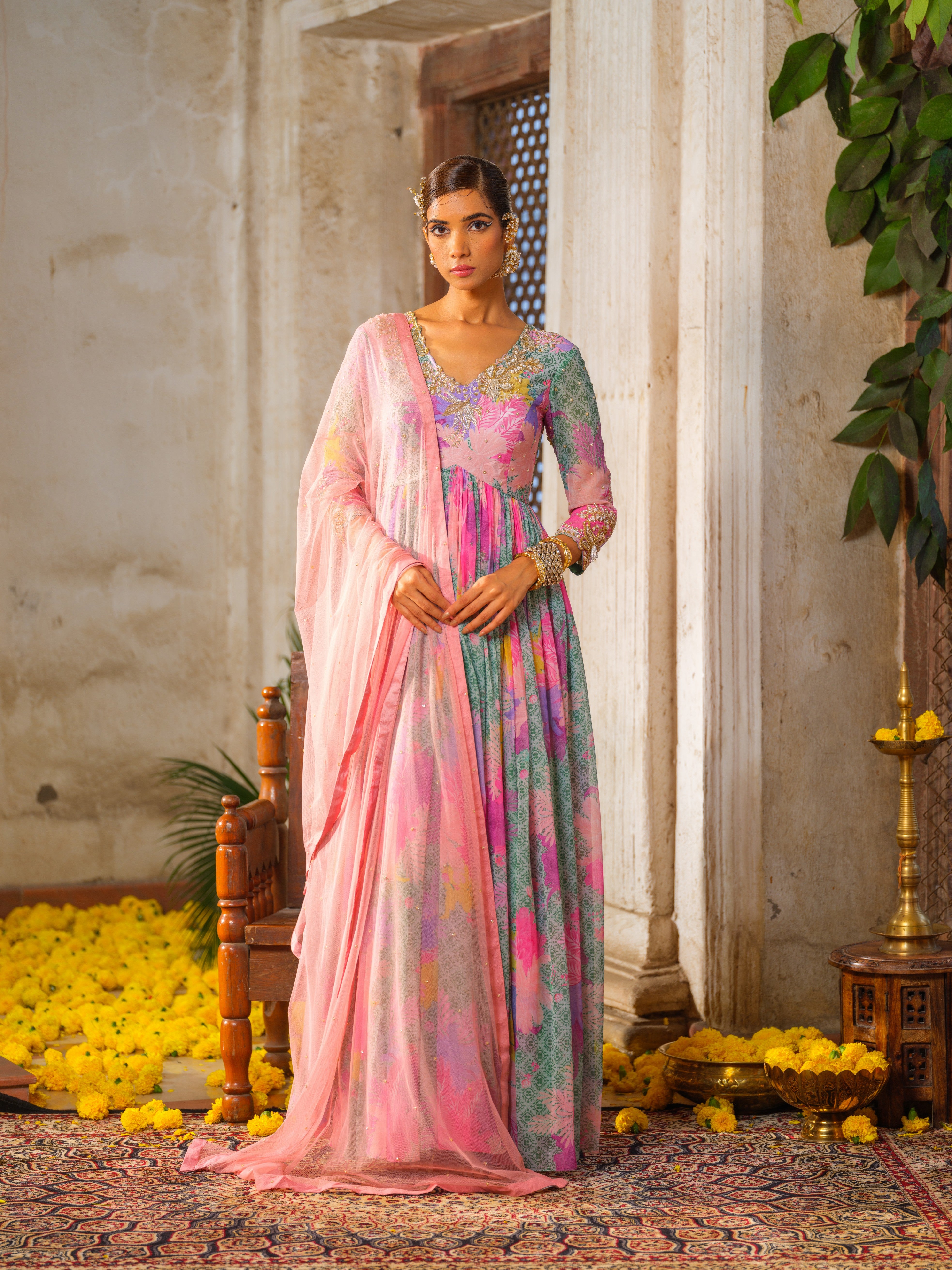 Aira anarkali set