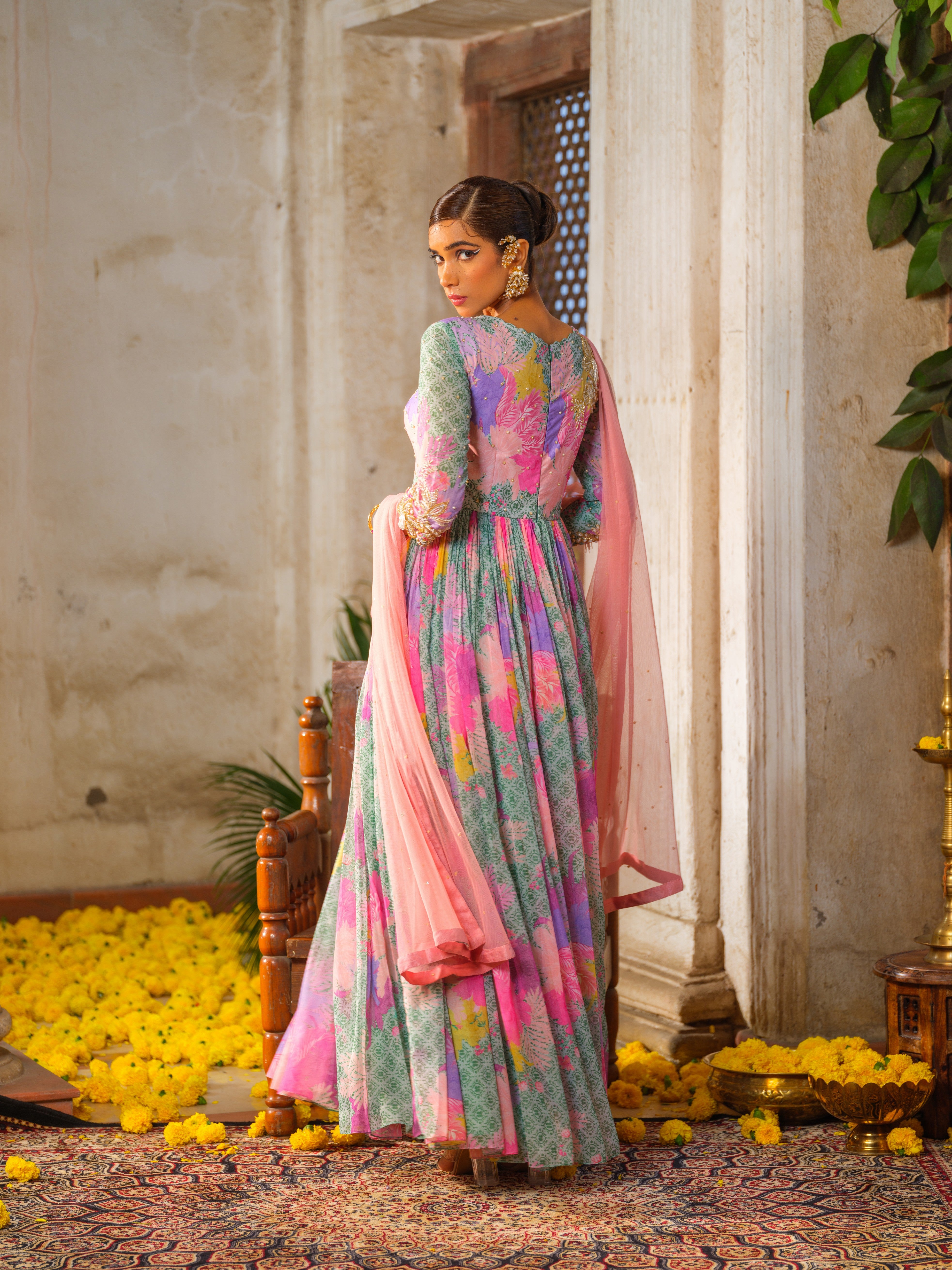 Aira anarkali set
