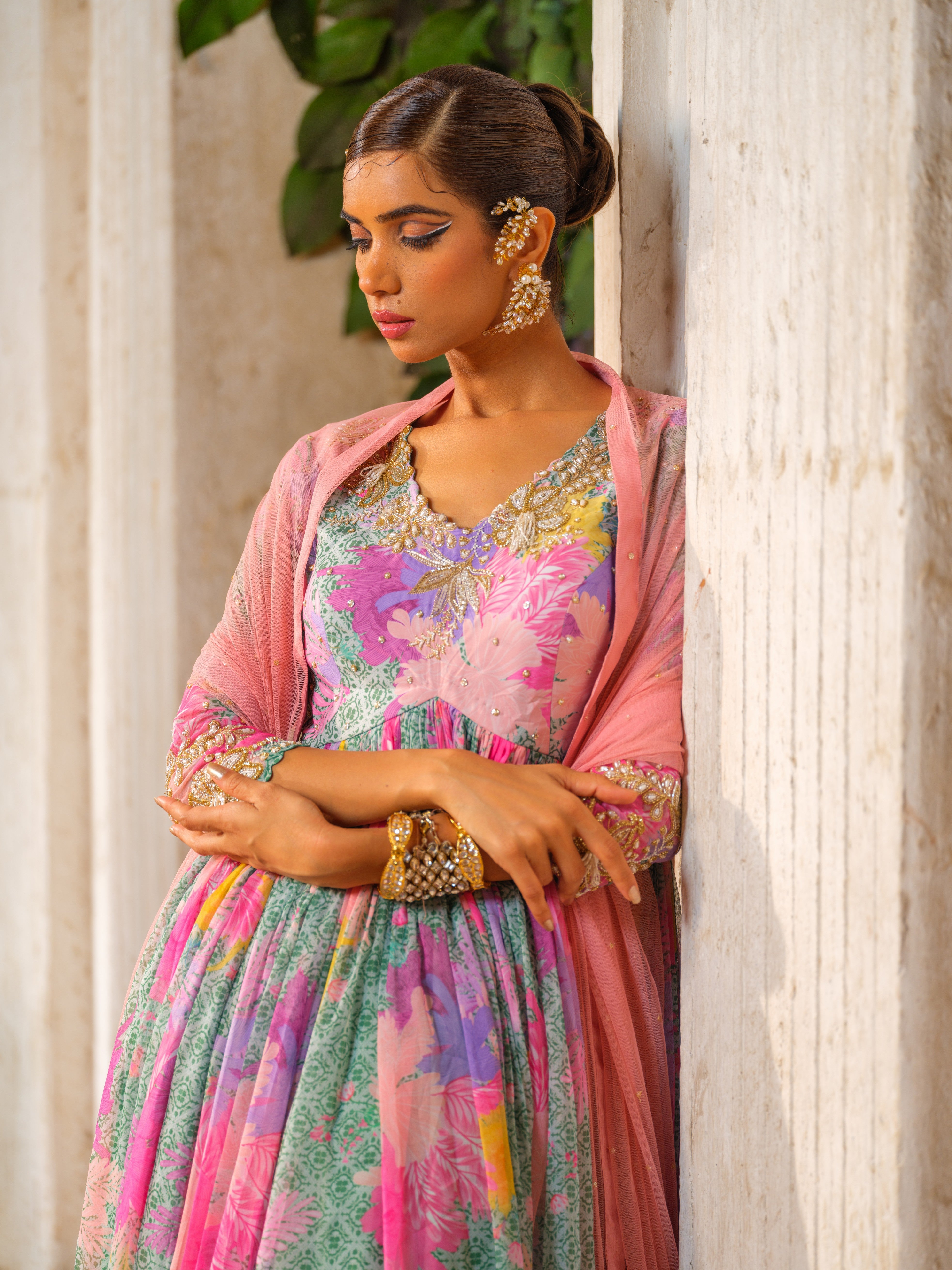Aira anarkali set