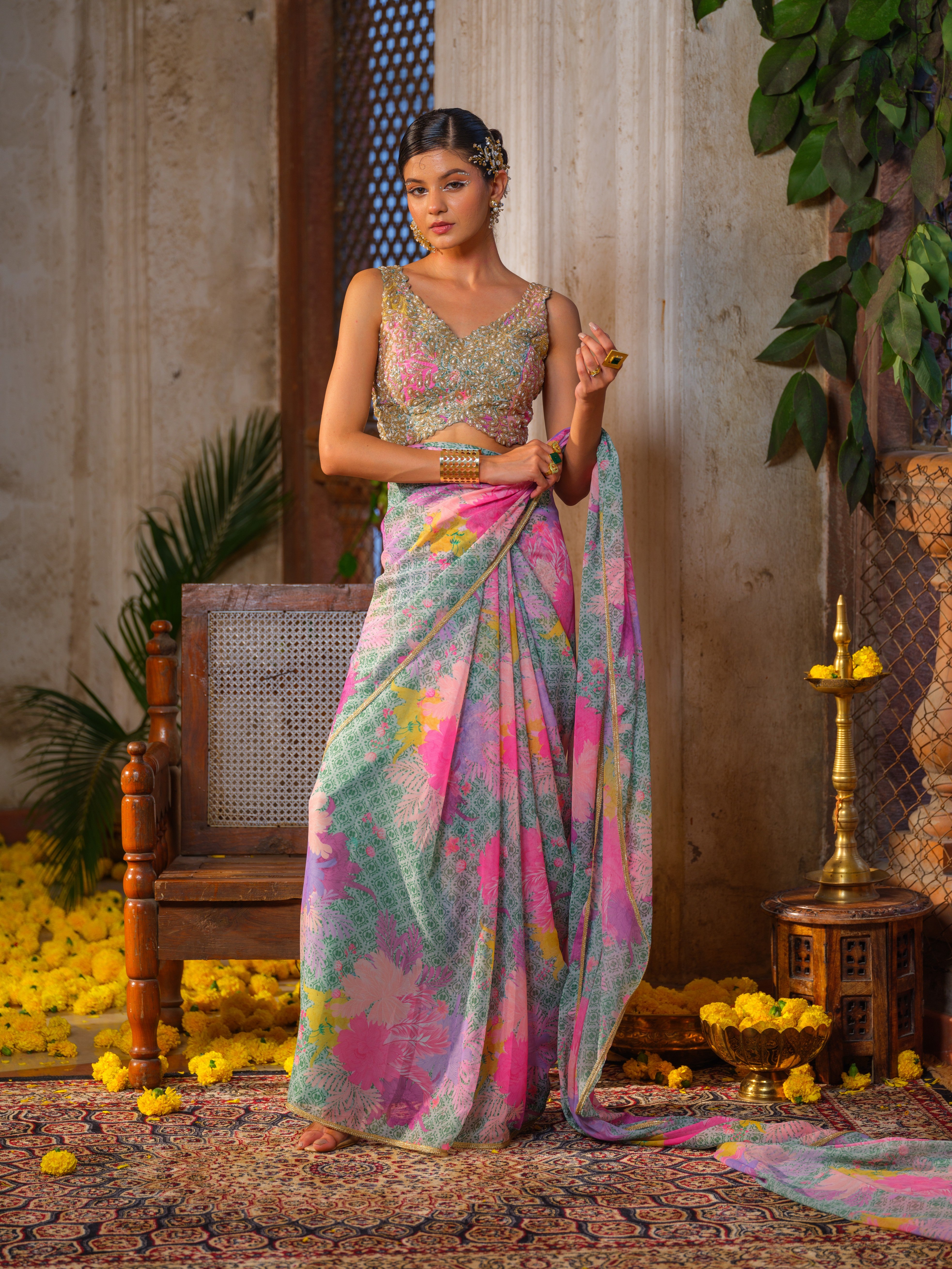 Aira saree set