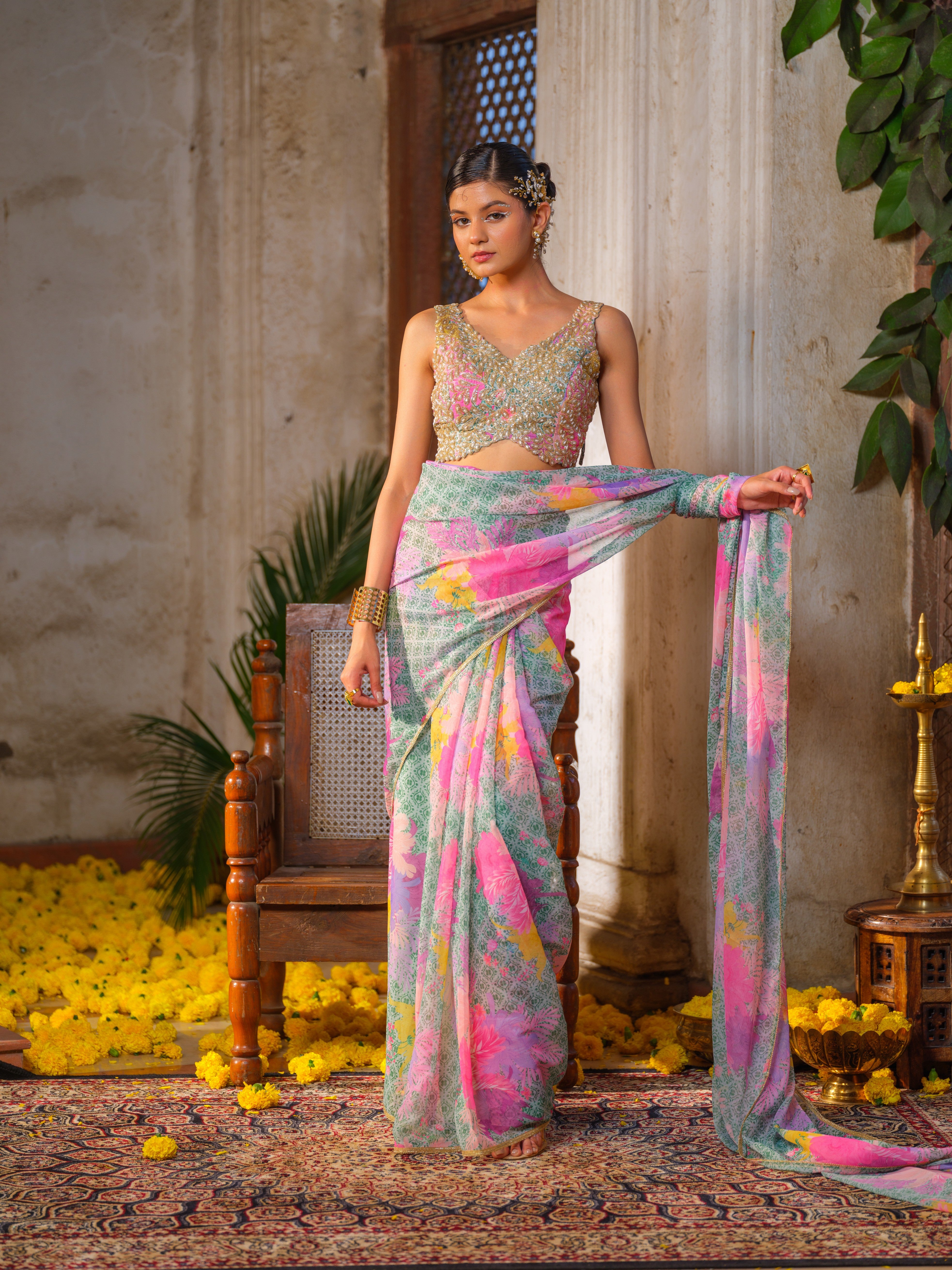 Aira saree set