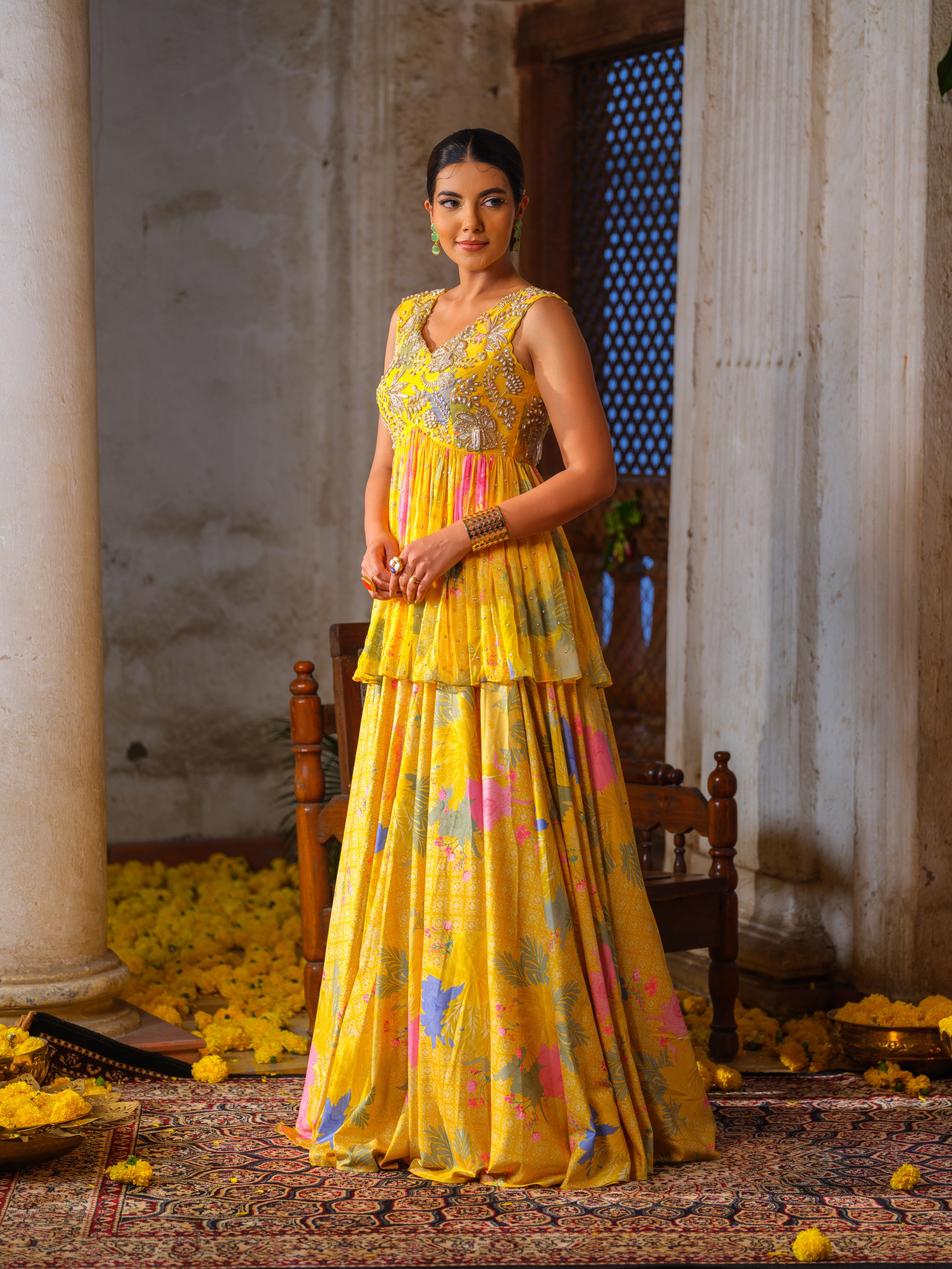 Genda Peplum set