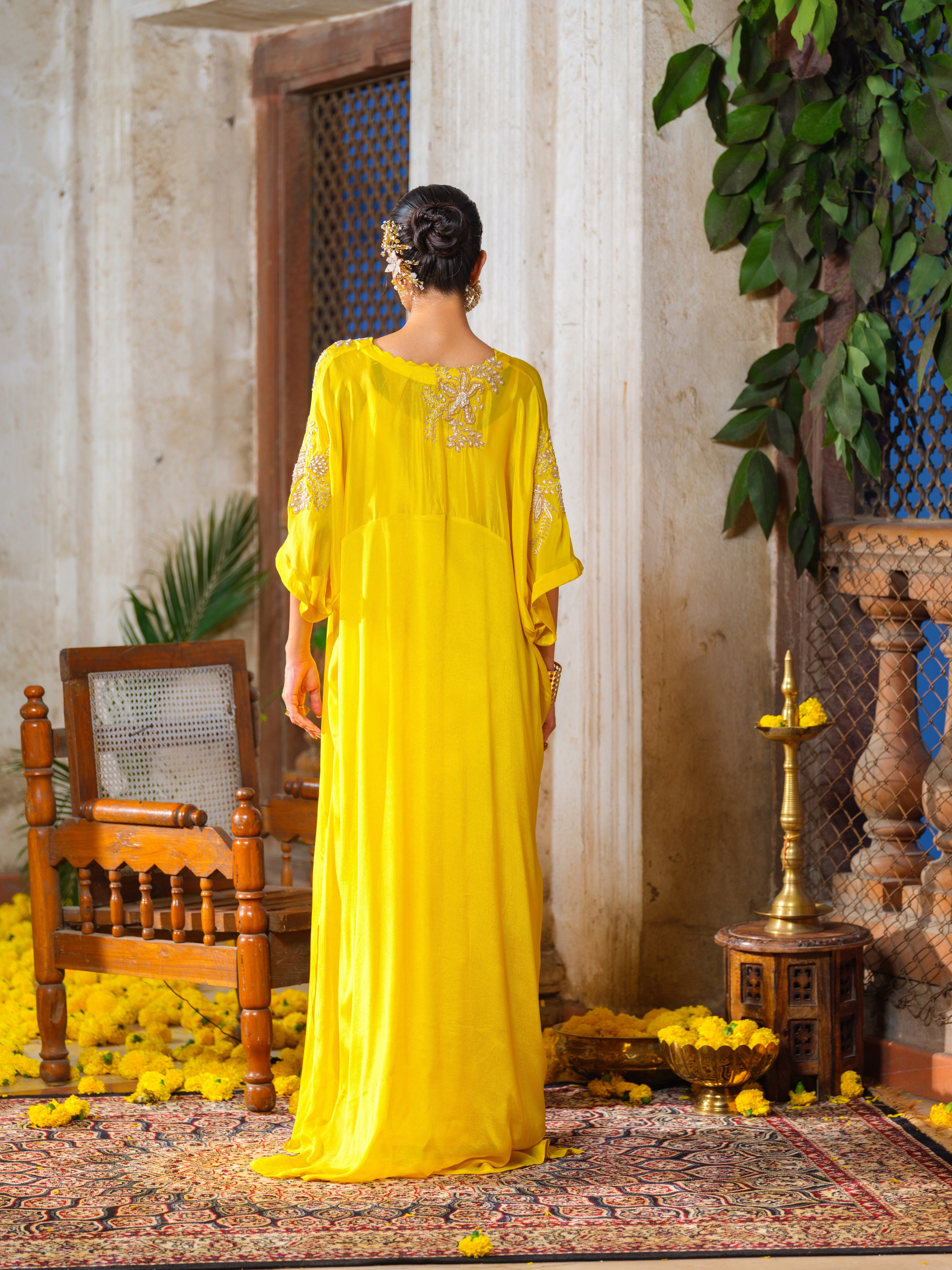 Sanya kaftan dress