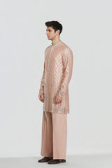 Kurta - heavy chanderi , pant -Cotton twill