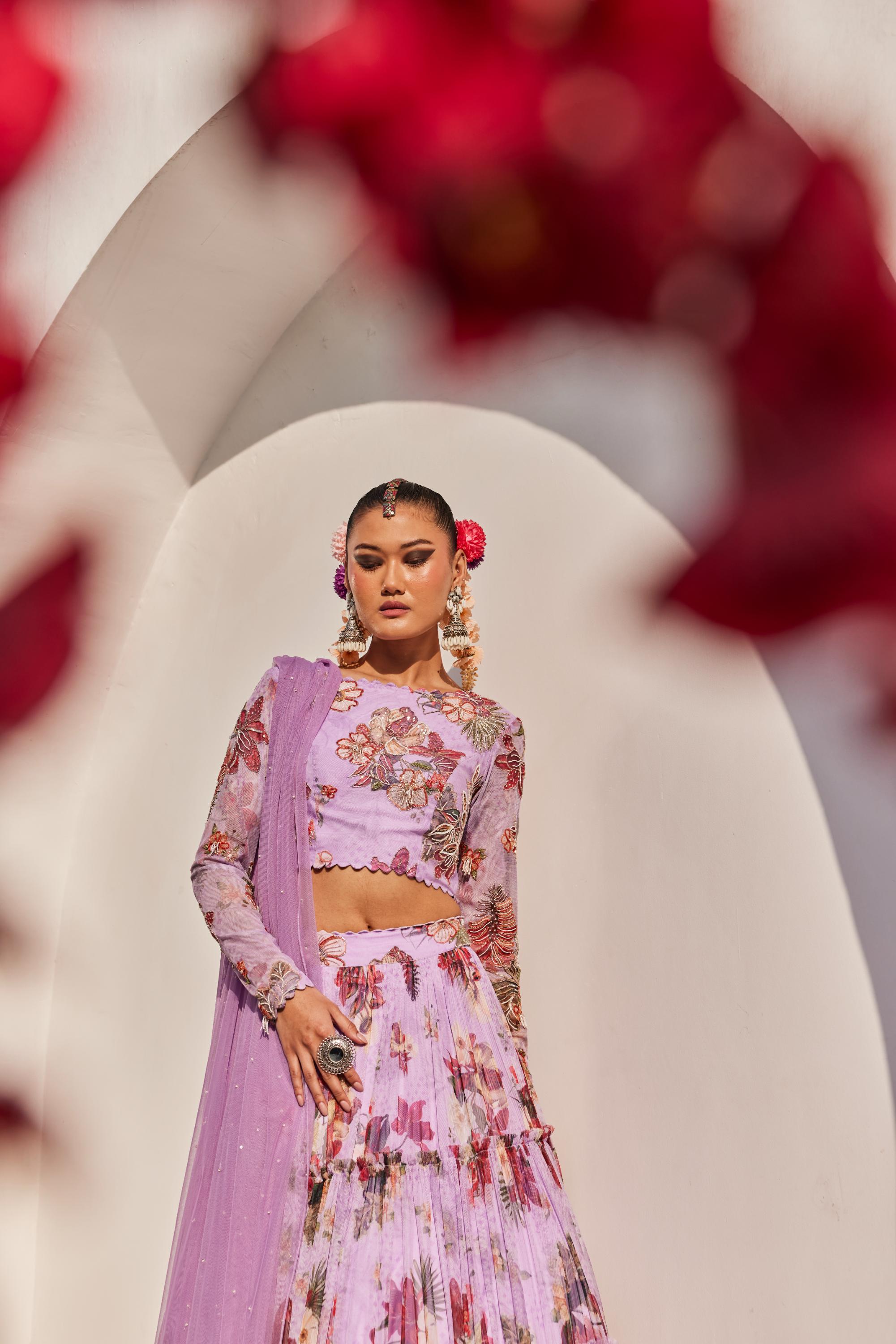 Meher lehenga set