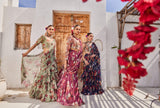 Zehra drape saree set