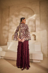 Mahveen jacket set