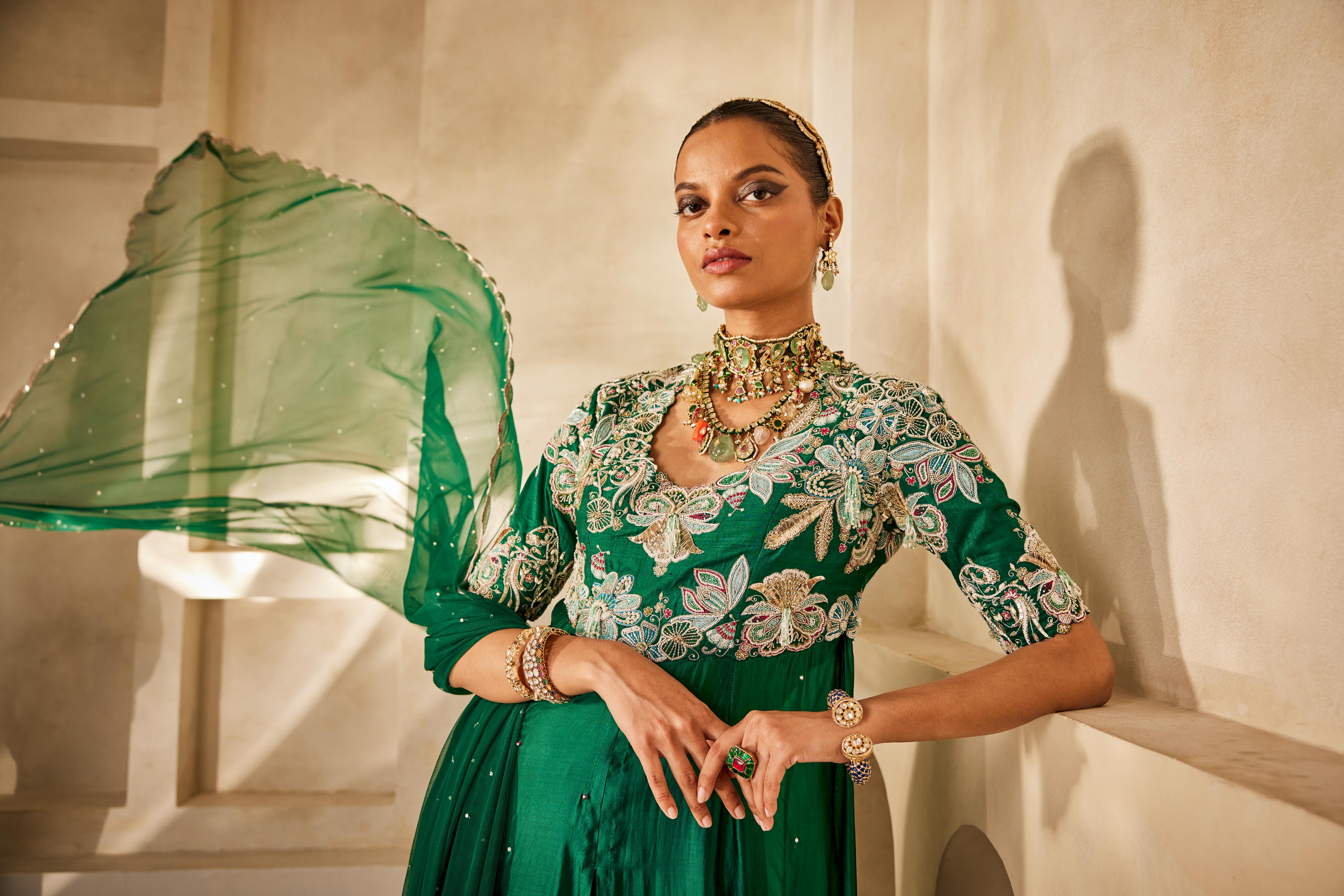 Mehra anarkali set
