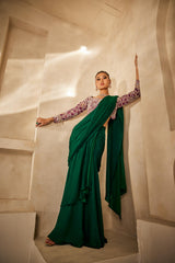 Rooh drape saree