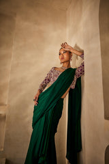 Rooh drape saree