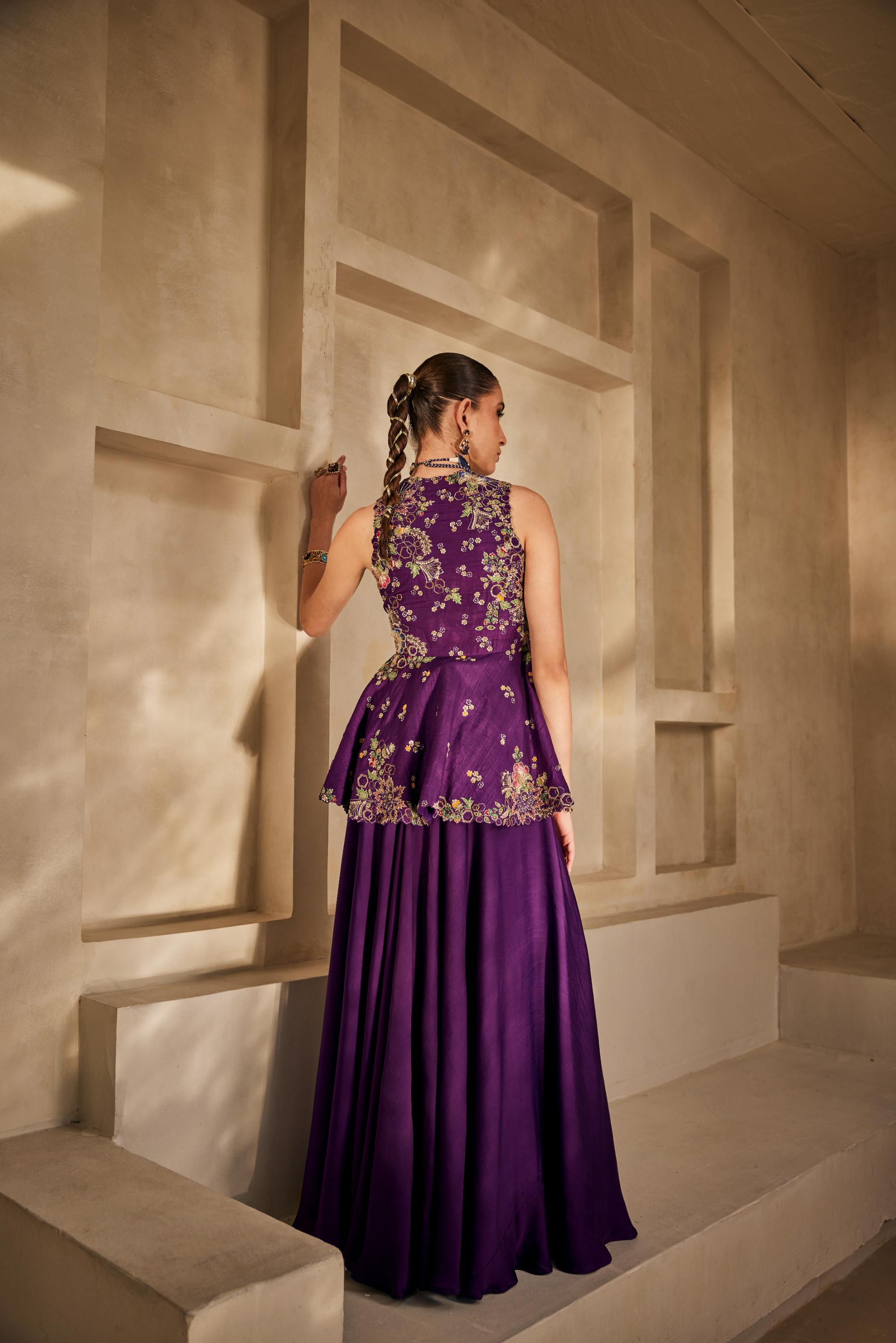 Varnika peplum set