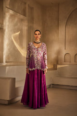 gulnaar palazzo jacket set
