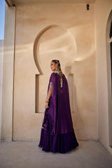 Vanya Lehenga cape Set