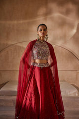 Aangan lehenga set