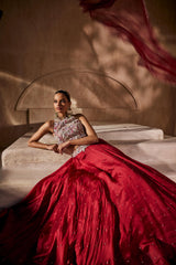 Aangan lehenga set