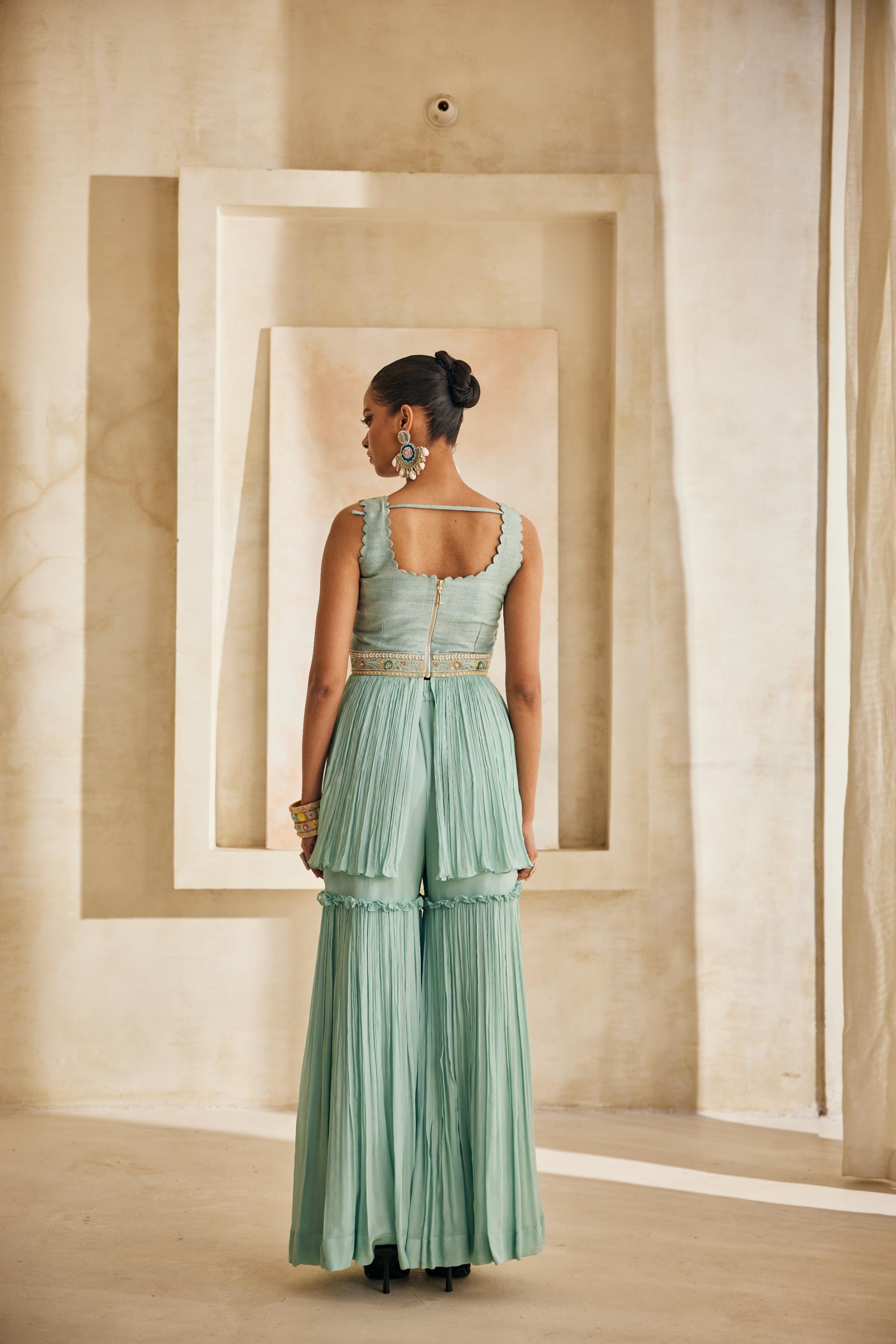 Vaani peplum set