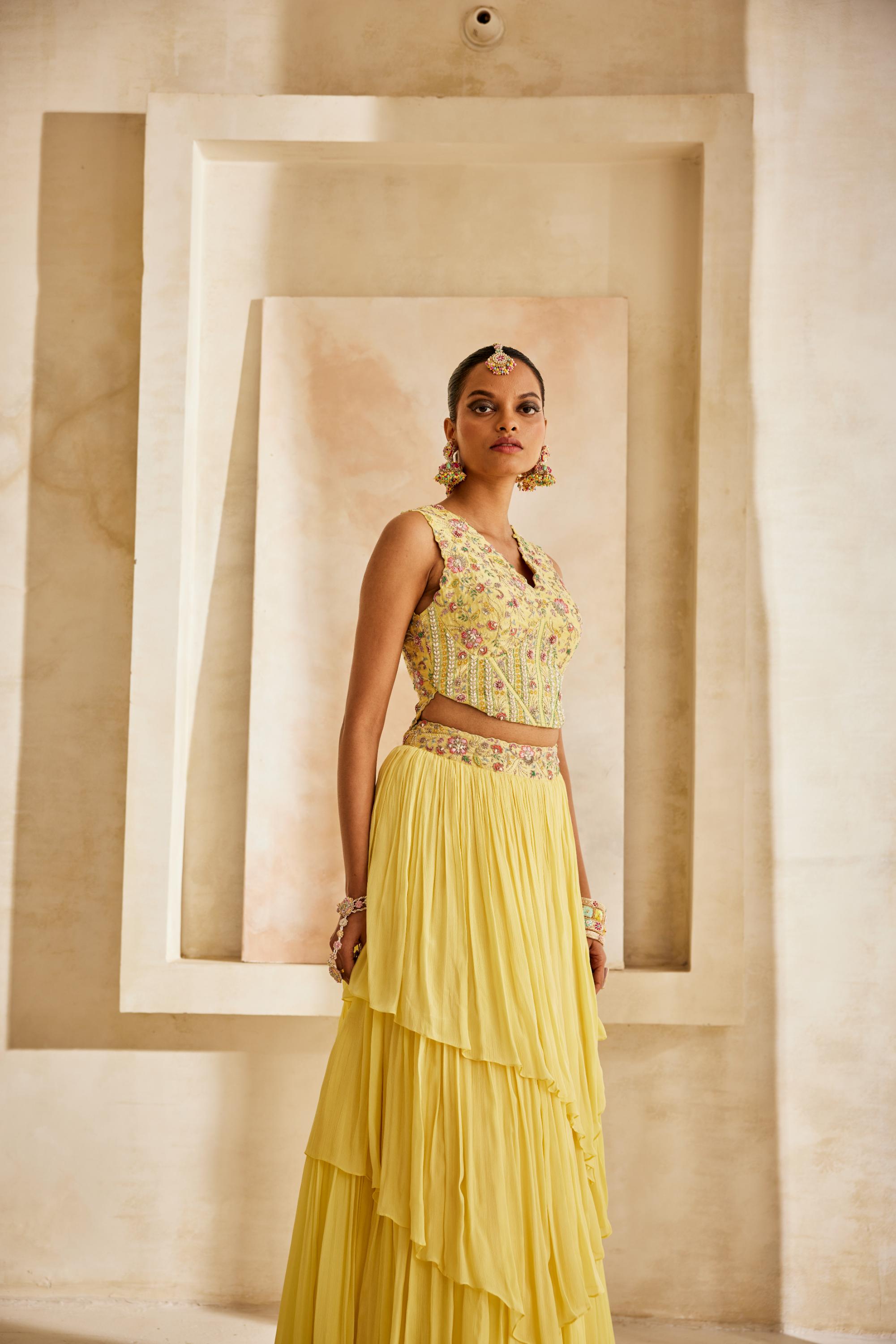 Kanak lehenga set