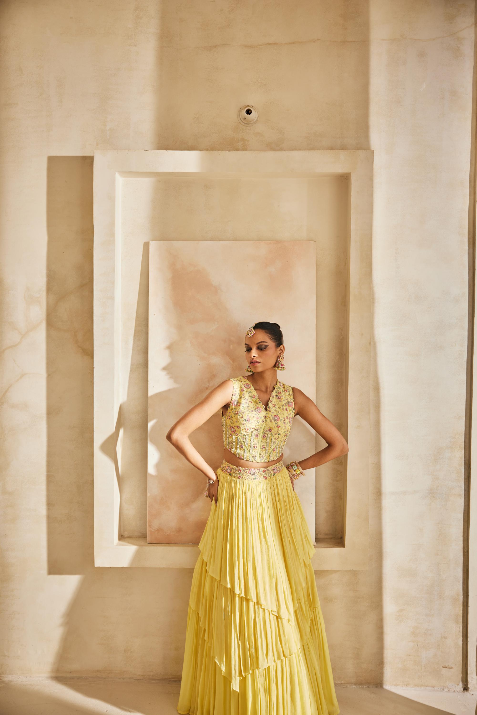 Kanak lehenga set