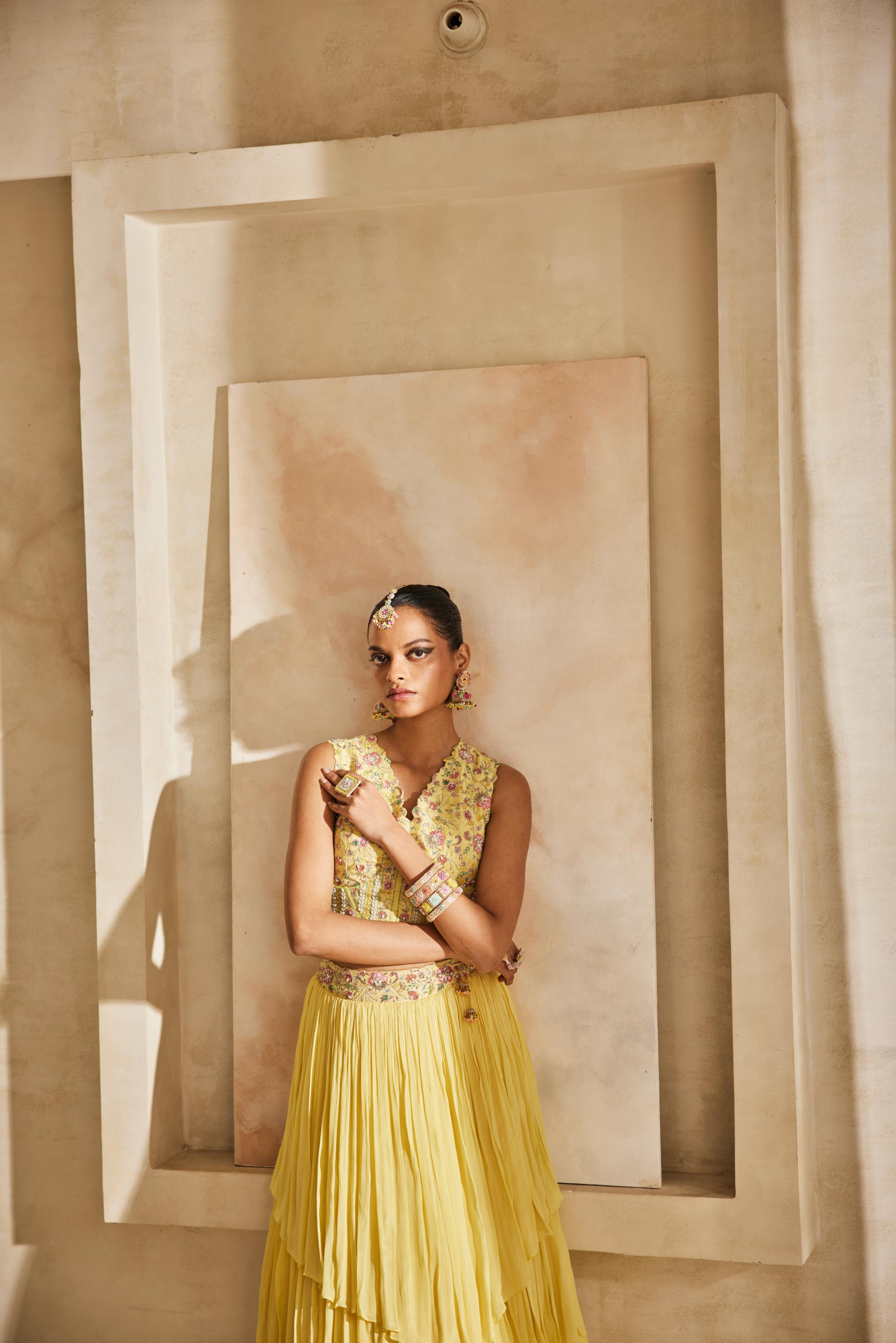 Kanak lehenga set