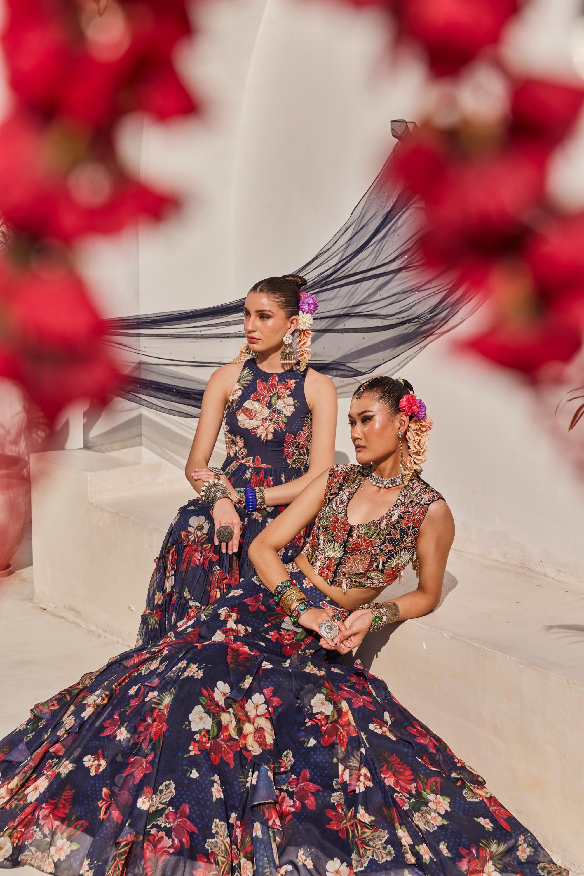 zeenat gown