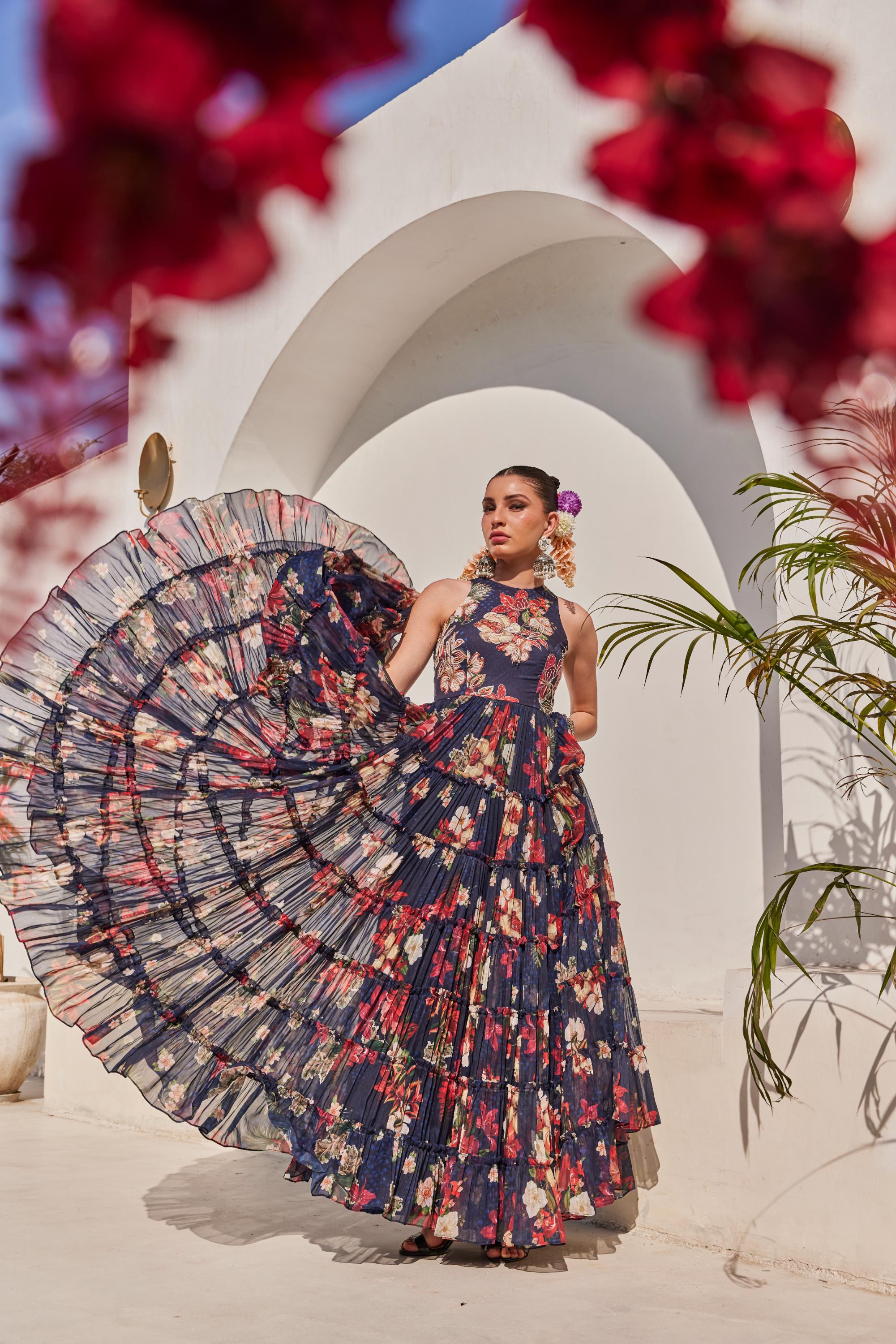 zeenat gown