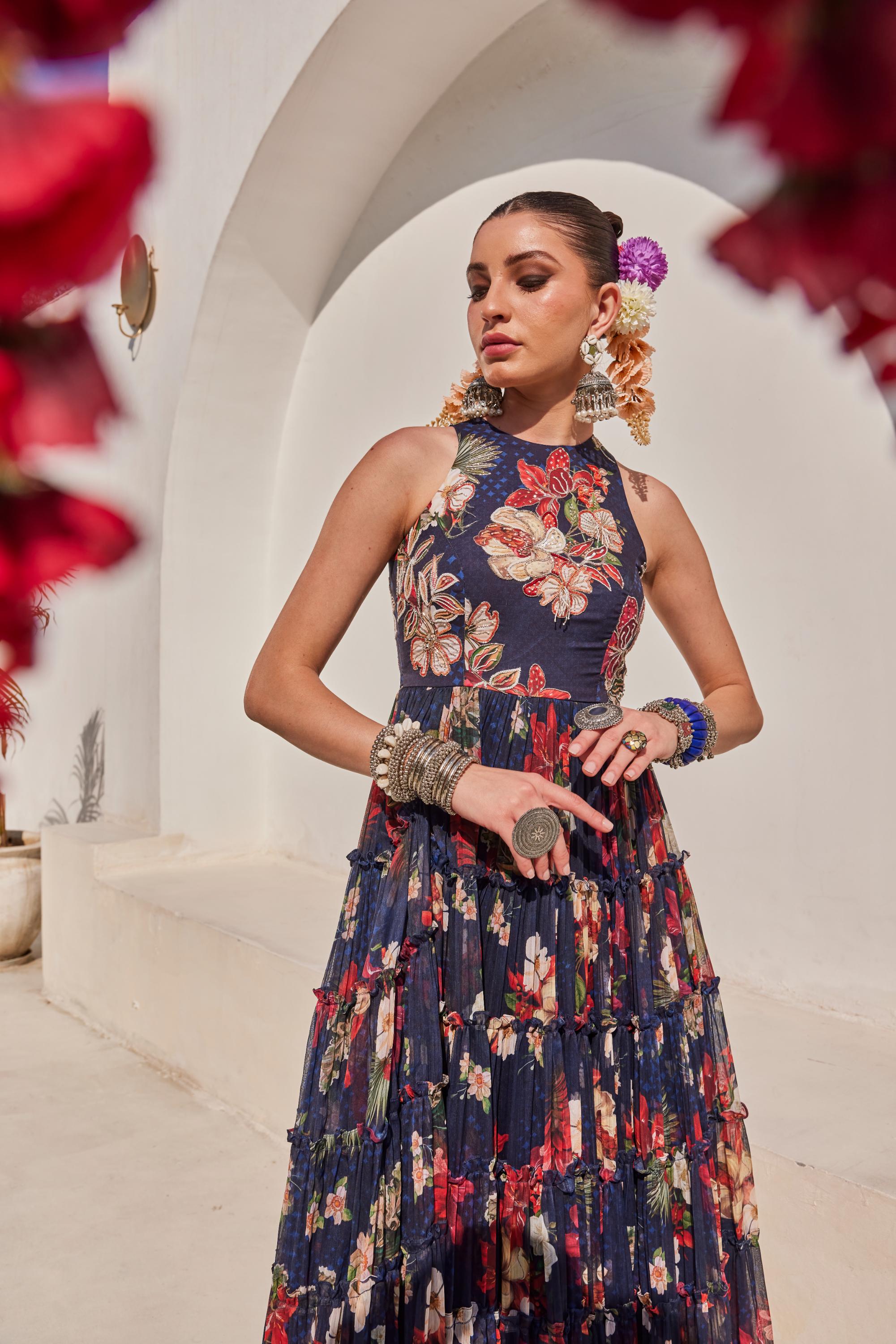zeenat gown