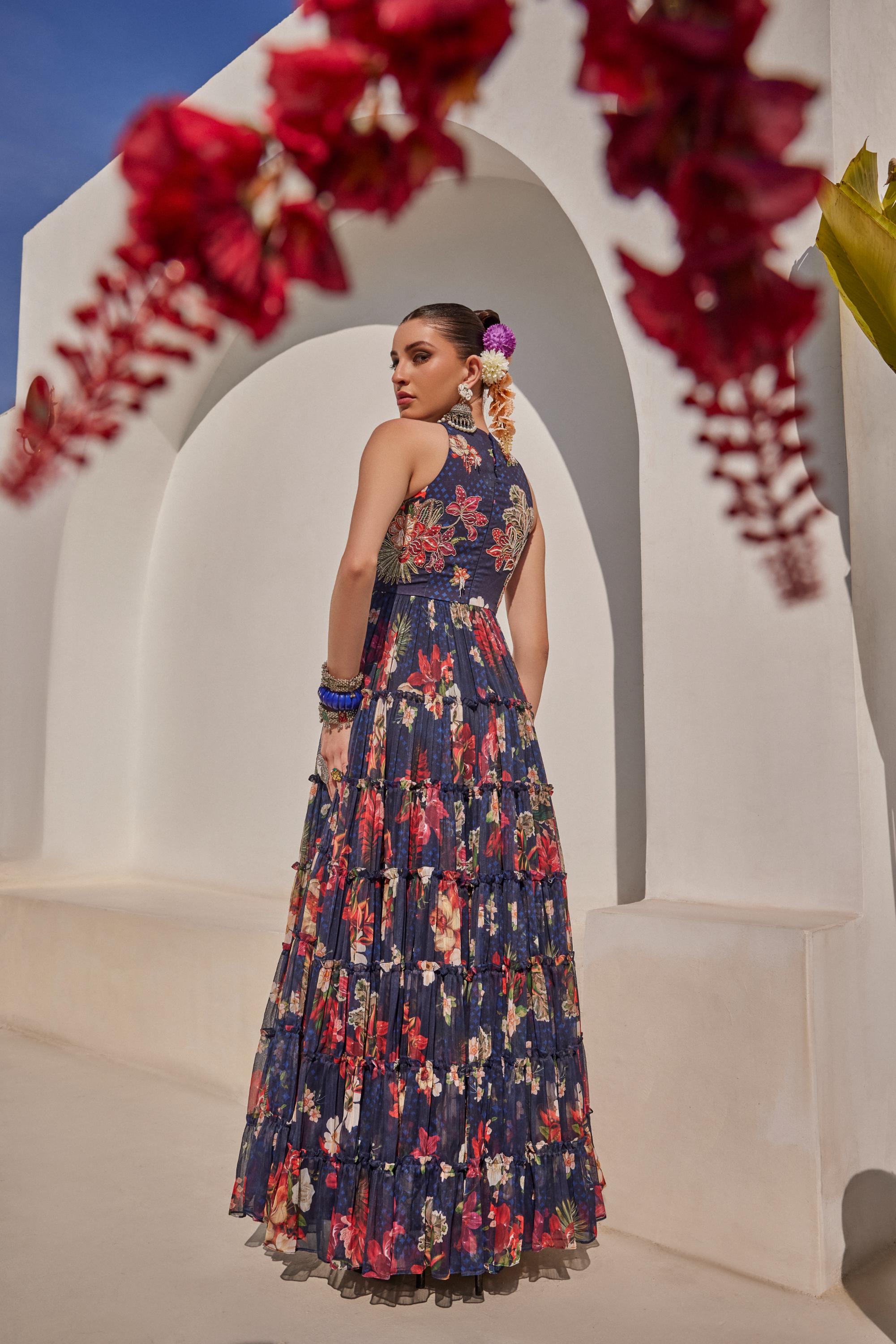 zeenat gown