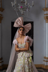 Classical Amethyst Charm Gown