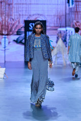 BLUE JUMPSUIT