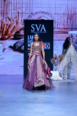 MERLOT LEHENGA SET