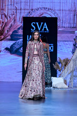 MERLOT LEHENGA SET