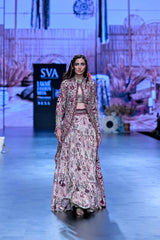 MERLOT LEHENGA SET