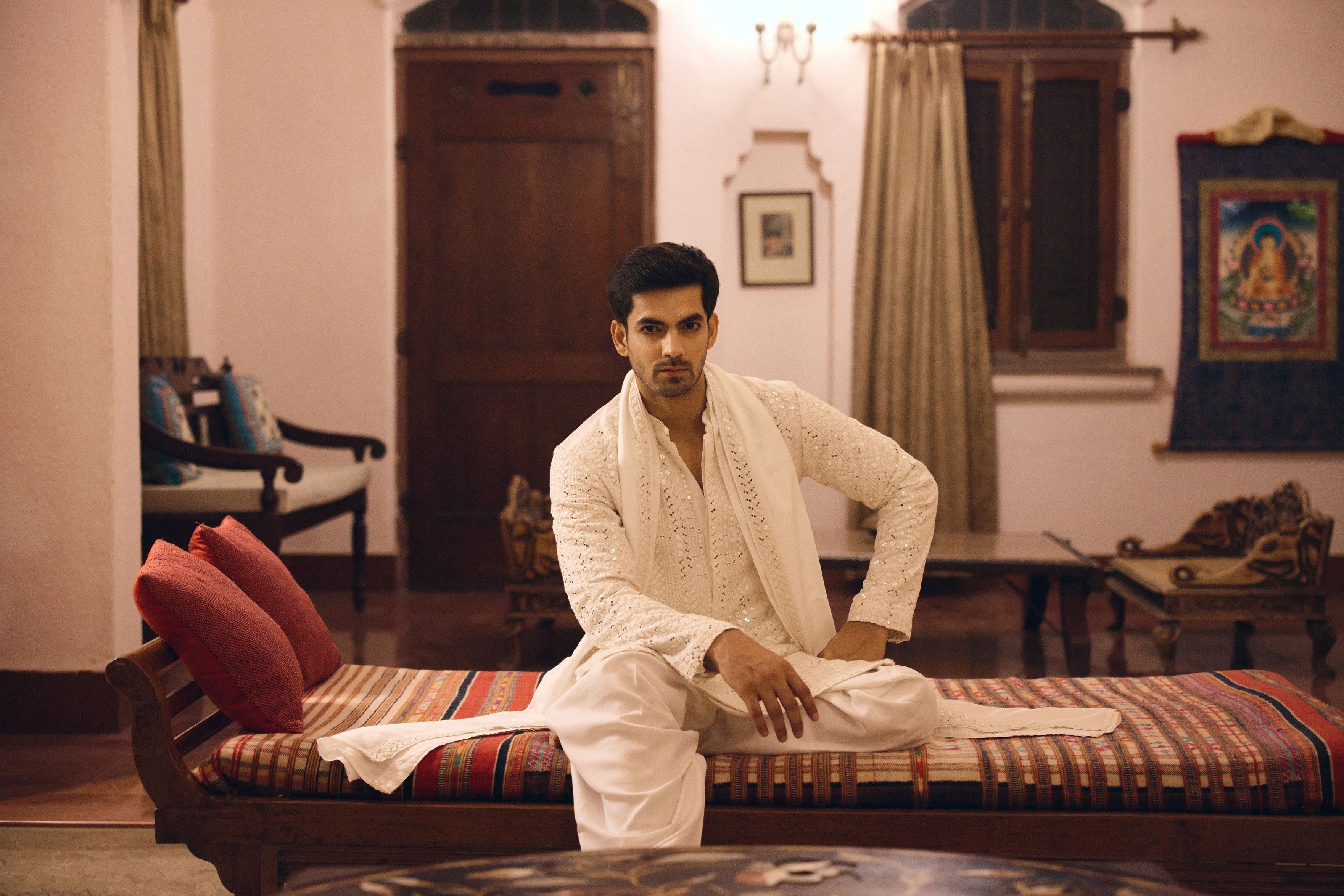UMAID IVORY KURTA